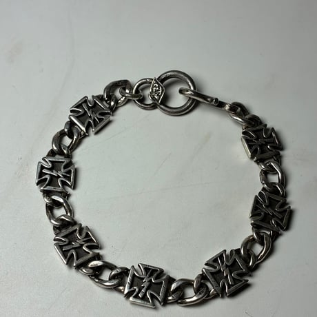 Iron cross bracelet