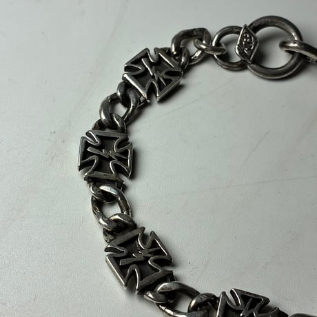 Iron cross bracelet