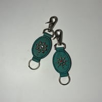 Flower key holder (TQ Leather)