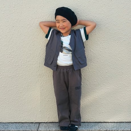 Lili original cutoff wide pants (kids) / House of Lili