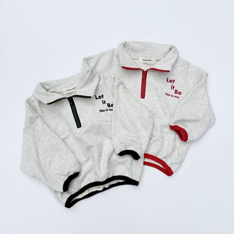 halfzip pullover(for kids)/House of Lili