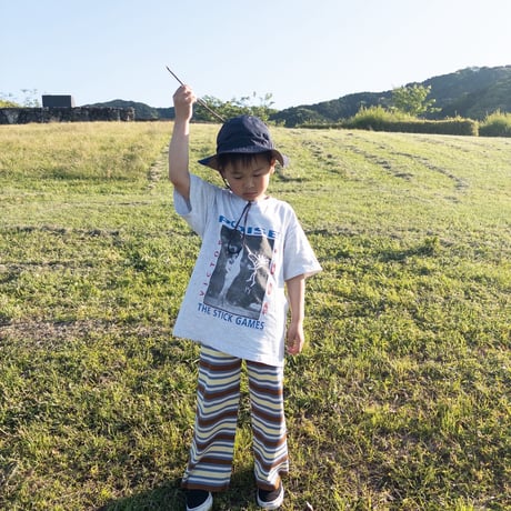 <子供用>Lili original border pants AYA×RIKU special edition / House of Lili