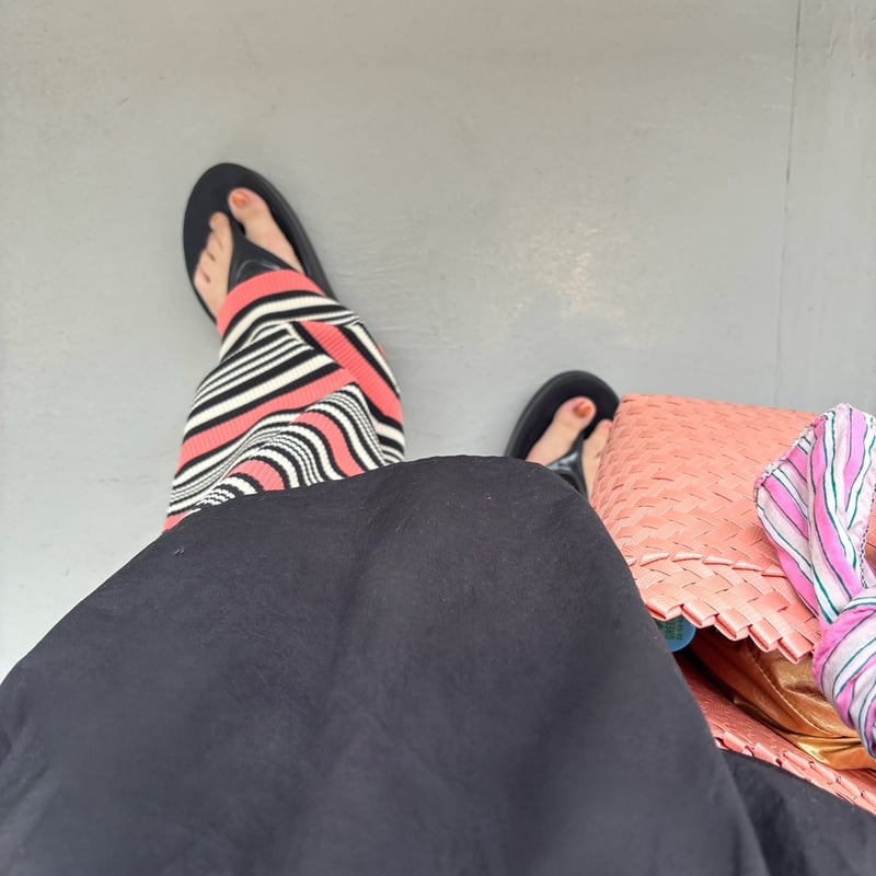 大人用>Lili original border pants AYA×RIKU specia