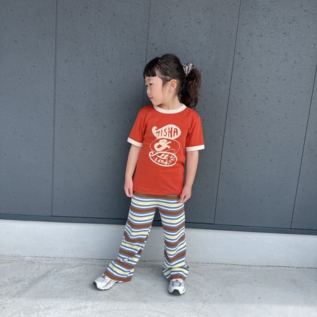 <子供用>Lili original border pants AYA×RIKU special edition / House of Lili