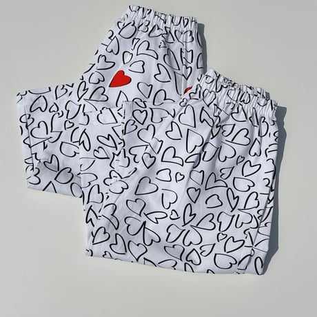 Love Is All Around Pants/bel and bow