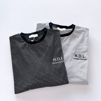 <ADULT> pin border long sleeve T-shirt / House of Lili