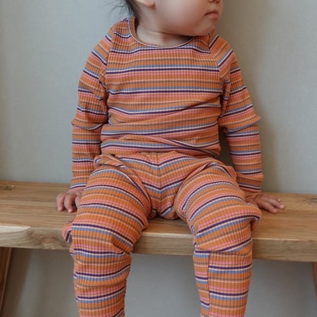 <120のみ>colorful border pants/House of Lili