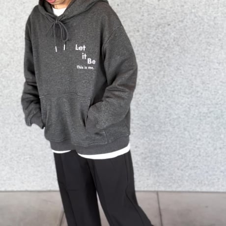 <charcoalのみ>This is me.Hoodie (for adults) / Lili original