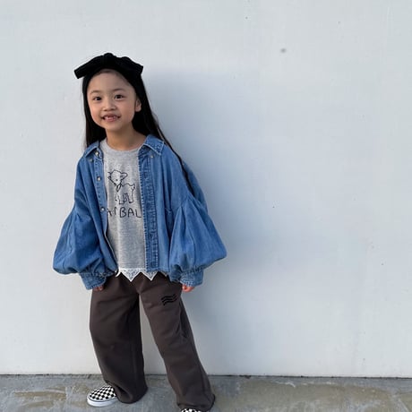 Lili original cutoff wide pants (kids) / House of Lili