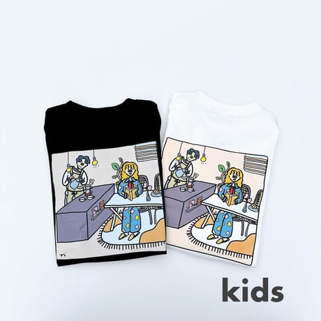 <White140のみ>good day long sleeve T / KIDS