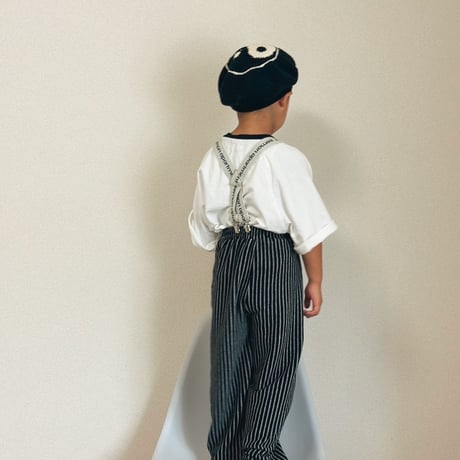 pile stripe pants / House of Lili