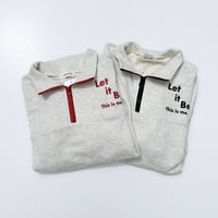 <Red Msize LAST1> halfzip pullover(for adult)/House of Lili