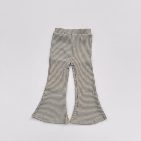 Lilioriginal rib flare pants /House of Lili