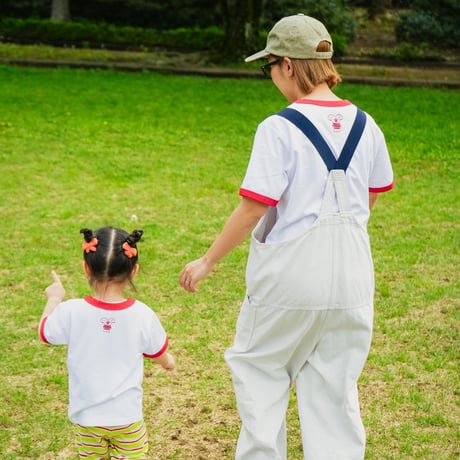 <KIDS>Ringer T- shirt /House  of Lili