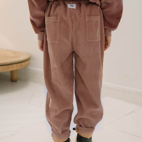 CARROT PANTS/ OLD PINK/36m,6y/STUDIO BOHEME PARIS