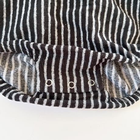 pile stripe romper / House of Lili