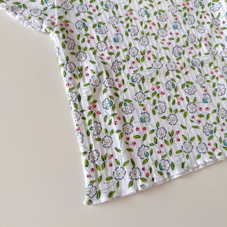 <6yのみ＞Nicolette Tee Jasmine Flowers Print / the new society