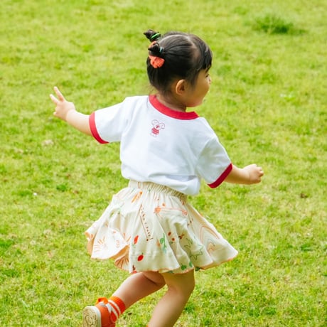 <KIDS>Ringer T- shirt /House  of Lili
