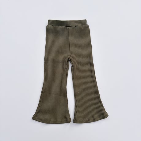 Lilioriginal rib flare pants /House of Lili