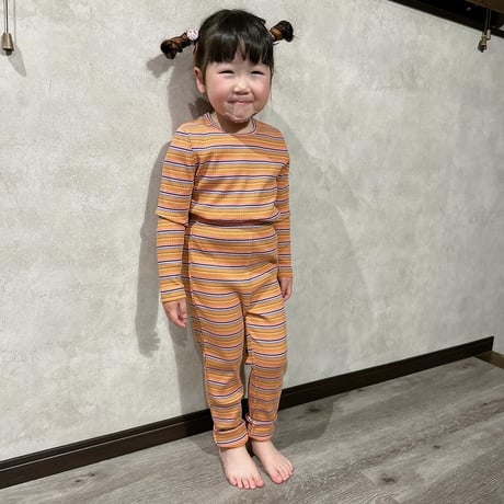 <120のみ>colorful border pants/House of Lili
