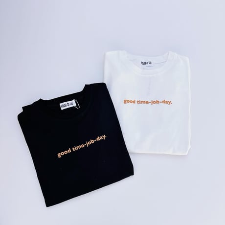 <White140のみ>good day long sleeve T / KIDS
