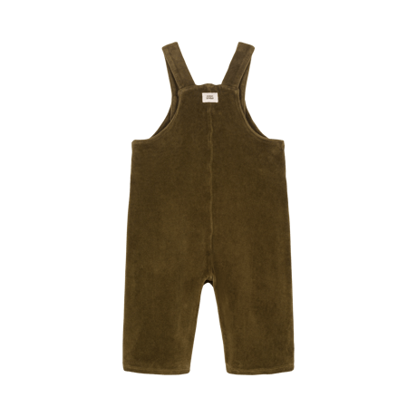 SALOPETTE OVERALLS/TERRY VELVET/KAKI/STUDIO BOHEME PARIS