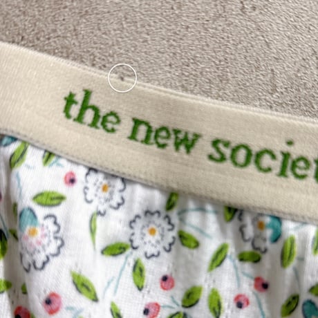 ＜8yのみ＞Nicolette Biker Short Jasmine Flowers Print/ the new society