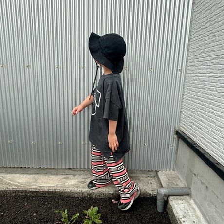 <子供用>Lili original border pants AYA×RIKU special edition / House of Lili