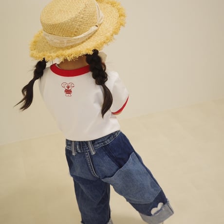 <KIDS>Ringer T- shirt /House  of Lili