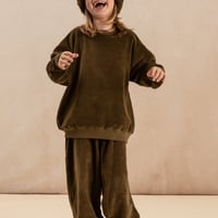 CLASSIC SWEAT-SHIRT/KAKI/18m,24m/STUDIO BOHEME PARIS