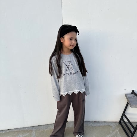 Lili original cutoff wide pants (kids) / House of Lili