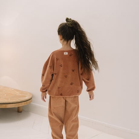 CARROT PANTS/ OLD PINK/36m,6y/STUDIO BOHEME PARIS