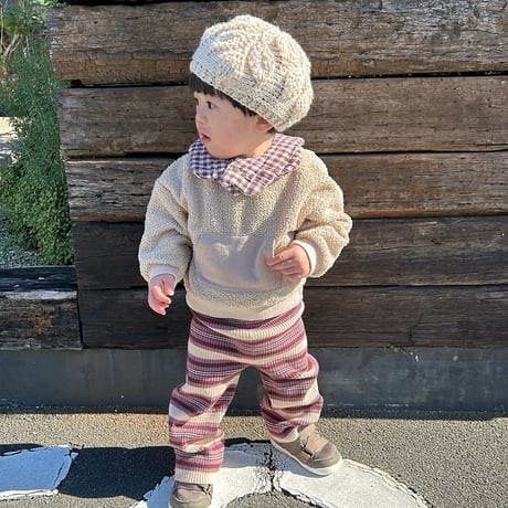<110,120のみ>Lili original border pants / House of Lili