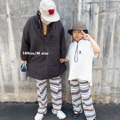 <子供用>Lili original border pants AYA×RIKU special edition / House of Lili