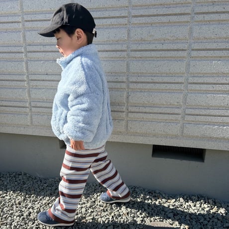 <110,120のみ>Lili original border pants / House of Lili