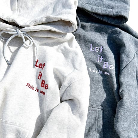 <charcoalのみ>This is me.Hoodie (for adults) / Lili original