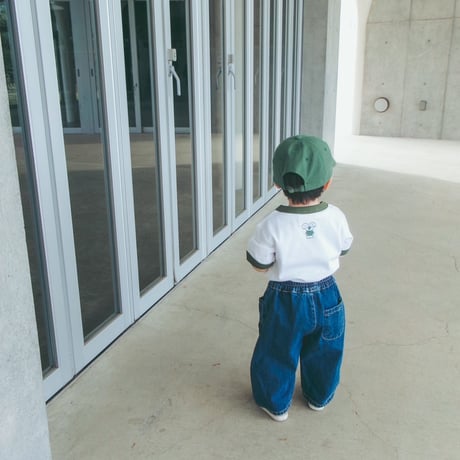 <KIDS>Ringer T- shirt /House  of Lili