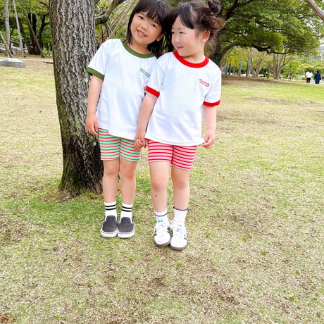 <KIDS>Ringer T- shirt /House  of Lili