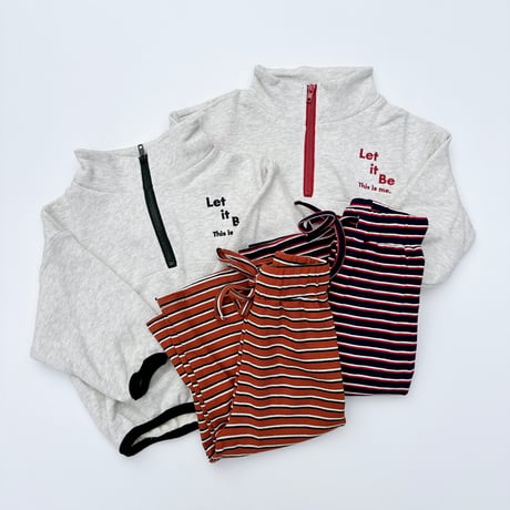 halfzip pullover(for kids)/House of Lili