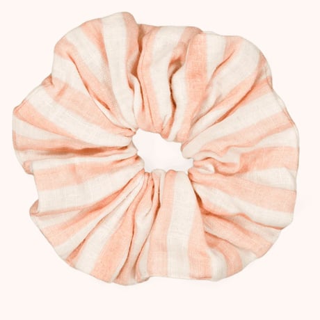 SCRUNCHIE CHOUCHOU/NUDE STRIPES/STUDIO BOHEME PARIS