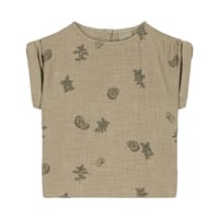 SHIRT PRASLIN/ SAGE FRESH/STUDIO BOHEME PARIS