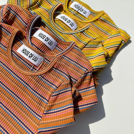 120のみ　colorful border tops/House of Lili