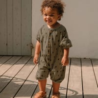 TERRY/ ROMPER BEBECITO/ SAGE  LAVENDER/STUDIO BOHEME PARIS