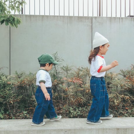 <KIDS>Ringer T- shirt /House  of Lili