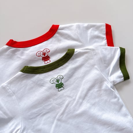 <KIDS>Ringer T- shirt /House  of Lili