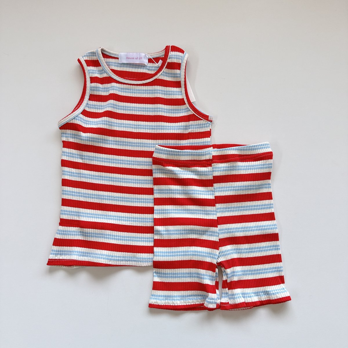 LiLiページ multi border tank top / House of Lili | House o