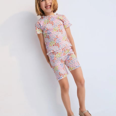 <6yのみ＞Nicolette Tee Jasmine Flowers Print / the new society