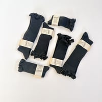 collegien/Joséphine Lace-Trim Ribbed Knee-high Socks