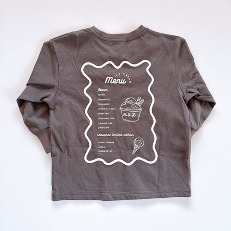 <KIDS>Favorite flavor Long sleeve T-shirt / House of Lili
