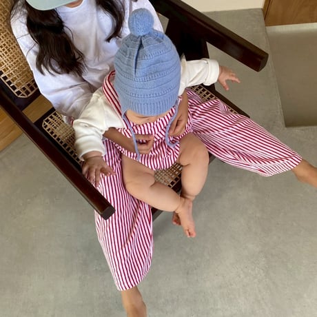 pile stripe pants / House of Lili